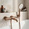 Fürdőkád csaptelep Rivo Brush Copper