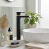 Waschbeckenarmatur REA Bloom Black Gold high