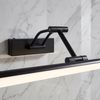 Настінний LED світильник для ванної SWE025-1W 42cm  Black