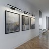Bad LED-Wandleuchte APP1867-1W 60 cm Black