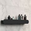 Bathroom shelf SF03 60cm black matt