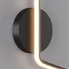 APLIQUE DE PARED LED LHJ061-W BLACK