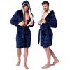 Bathrobe Jordan Navy-Grey Men L