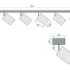 Lampe suspendue JNH031-6C WHITE