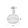 Deckenlampe BOHO APP1632-1CP 50cm