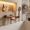 Смесител за вана Rea Arcos Brushed Copper