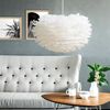 Lampe en plume Grey APP334-3CP