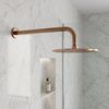 Bras de douche rond REA JS-9021 40cm Brush copper
