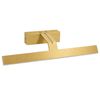 Bad LED-Wandleuchte SWE007-1W 43cm BRUSH GOLD