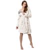 Bathrobe women Jordan Ecru Grey L