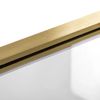 Душова шторка Rea Elegant Gold Brush 80