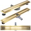 REA Neox pro Linear Drain BRUSHED GOLD 90