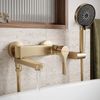 Bath faucet PREMIUM REA Maxim Brush Gold