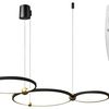 Lampe Black Ring 3 LED + télécommande APP752-30-40-50