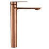 Bathroom faucet REA Storm COPPER BRUSH High