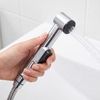 Washbasin faucet with bidetta Rea Lungo Chrome