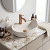Countertop washbasin REA Aura 42 Sandy