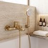 Bath faucet REA Logan Brush Gold