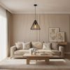 Lampa sufitowa wisząca w stylu loft LH2065