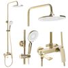 Shower set REA AVALON GOLD