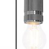 Lampa DE TAVAN SUSPENDABILA Chome Black APP350-1CP