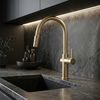 Kuchyňská baterie Rea Fresh High Gold Brush
