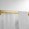 Wieszak łazienkowy na ręczniki dwuramienny złoty szczotkowany ERLO 02
