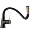 Kitchen faucet Rea ICON Black/Gold