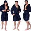 Bathrobe Jordan Navy Black men LL