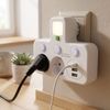 Power Strip 2 Sockets + 2x USB-A + USB-C JNH017 White
