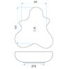 Countertop Basin Rea IZOLDA