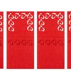 Karácsonyi evőeszköztartó huzat 4 db KF357-4R piros