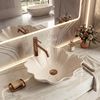 Countertop Basin Rea Flower Vanilla