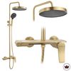 Kit de douche Rea Vision Brush Gold