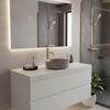 Countertop washbasin Rea Sami Beige Shiny