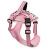 Leash and harness for a dog PJ-052 pink  S