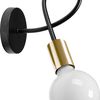 Lampa Kinkiet Ścienny Metalowy Loft PARADISE APP516-1W Złota