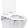Carlos Slim Rimless Granite Matt peatatud WC-kauss