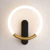 WALL LAMP LED LHJ068-W C BRUSH GOLD/BLACK