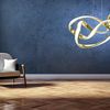 Lámpara LED EVE APP821-CP GOLD + remote control