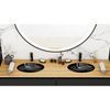 Inset washbasin Rea Nel Black