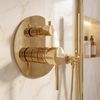 Kit de douche encastré Rea Lungo L. Gold + BOX