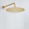 Rainfall shower head Rea Gold 25cm