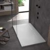Shower tray Bazalt Long White 80x120