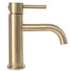 Robinet de lavabo Rea Lungo Lungo Gold Brush