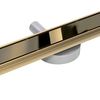 Linear drain Rea Pure Neo Mirror Gold Pro 80