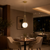 Lampe APP1793-1CP 20cm Gold