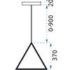 Lámpara Geometric LE-02 Triangle