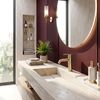 Bathroom faucet Rea Ontario Brush Gold