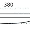 Lampă 38cm Plafon rotunda alba 24W APP757-1C